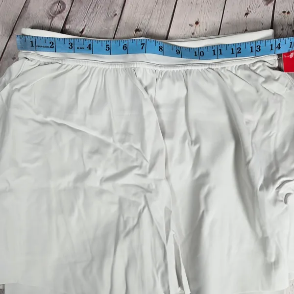 SPANX Booty Boost Skirt Around Knee Pants White Cloud‎ L NWT - Image 8