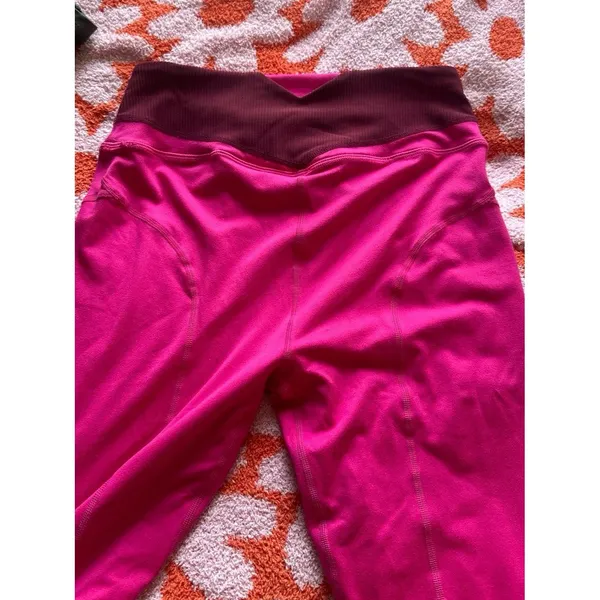 Free people movement pink leggings - Image 5