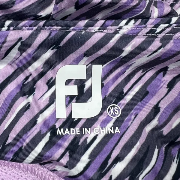 FootJoy Golf Skort XS Purple Print Performance Athletic Skirt Country Club EUC - Image 8