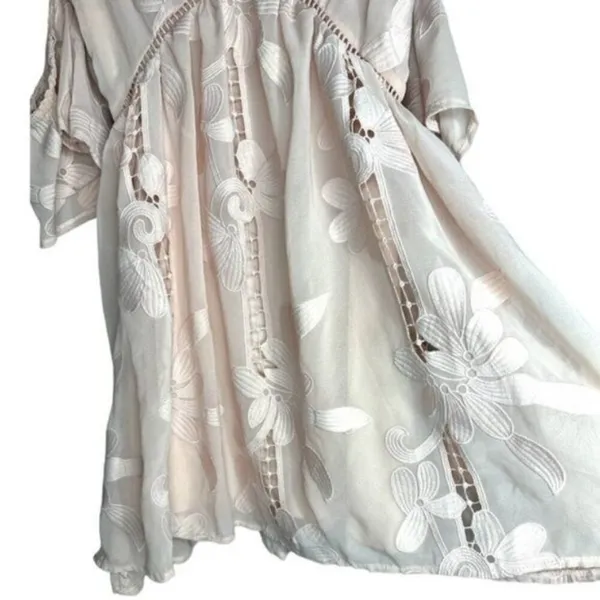 Lovers + Friends Blush Floral Mini Dress XS - Image 4