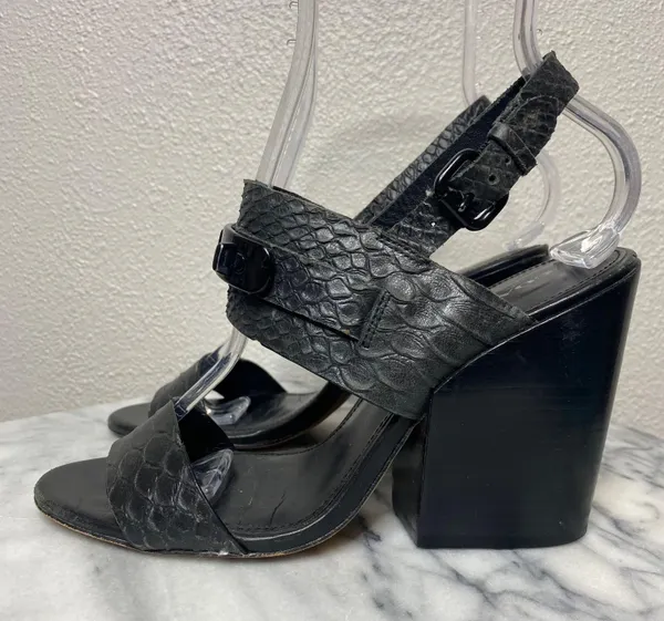 Coach Black Dennis Heels - Image 8