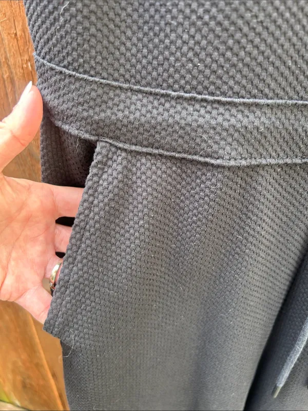 Puma Black Wide Leg Jumpsuit Size XS - Image 6