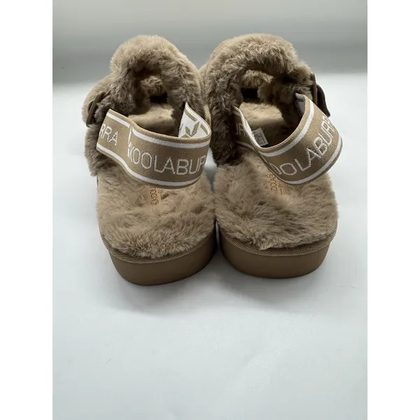 NWOB Koolaburra by UGG Backstrap Fuzzy Sandals Fuzz Oh Amphora Size 9 - Image 7