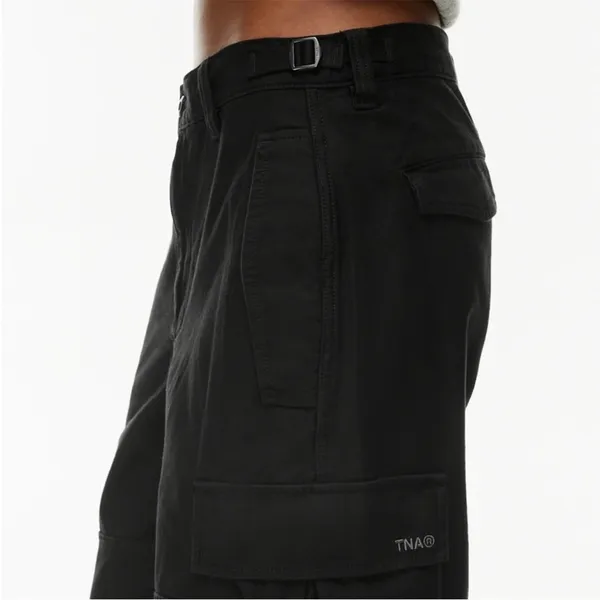 Aritzia TNA Supply Cargo‎ Baggy Pants black sz 8 - Image 3