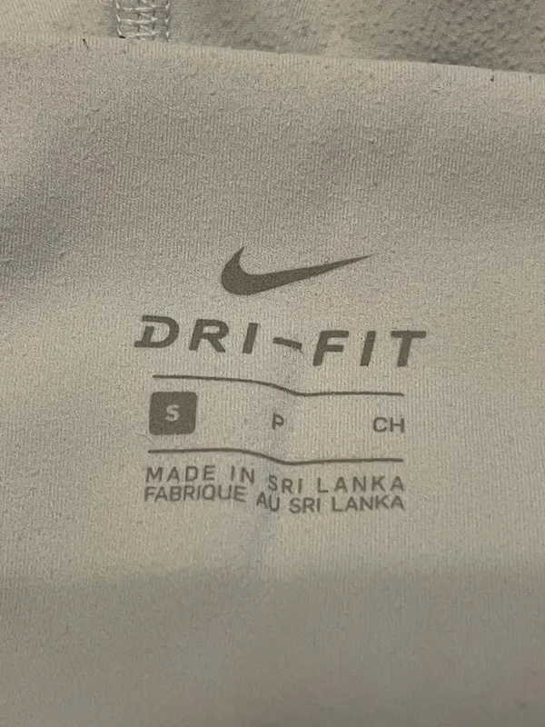 Nike high waisted leggings in cloud gray, S - Image 5