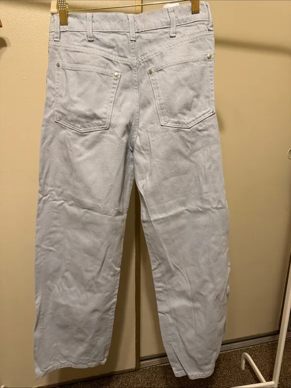 Reformation Cowboy High Rise wide leg Jeans 27 - Image 3