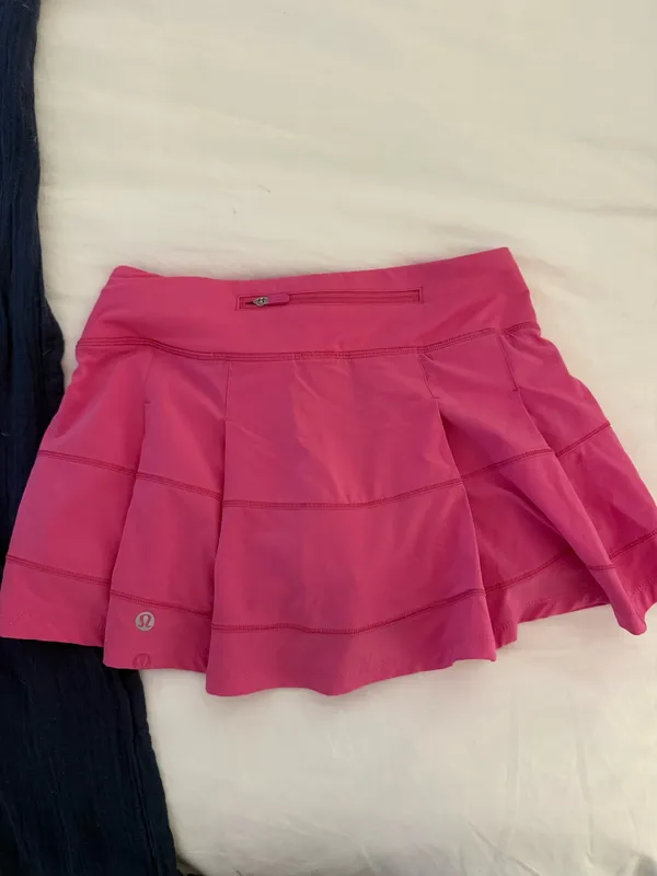 Lululemon Pace Rival Skirt Pink Size 2 - Image 2