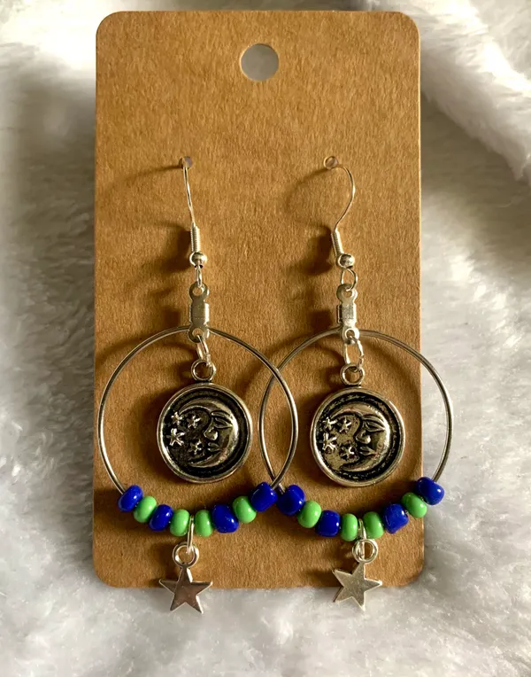 Moon Earrings Multiple - Image 2