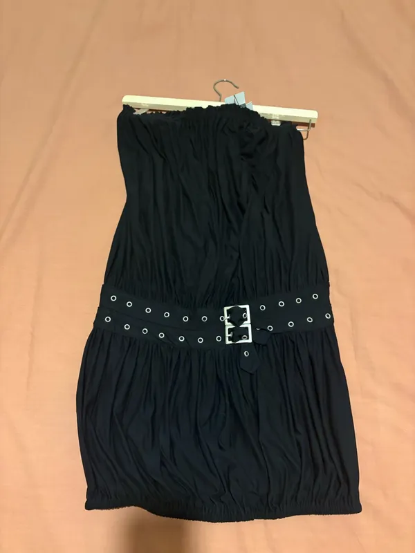 WITH JEAN LUCA DRESS BLACK - Image 4