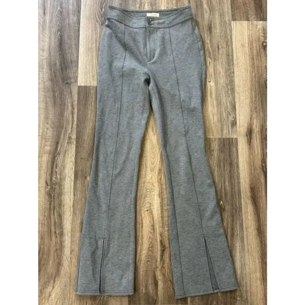 Anthropologie Maeve Seamed Flare Pants Grey Women’s 2 - Image 4