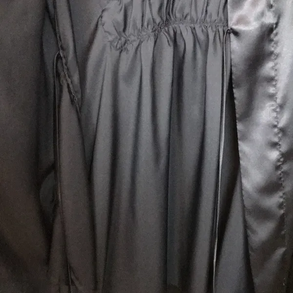 Victoria’s Secret Women’s Silky Black Intimate Kimono Sleep Lounge Robe One Size - Image 5