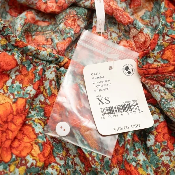 Free People. Loretta Floral Oversized‎ Top. - Image 7