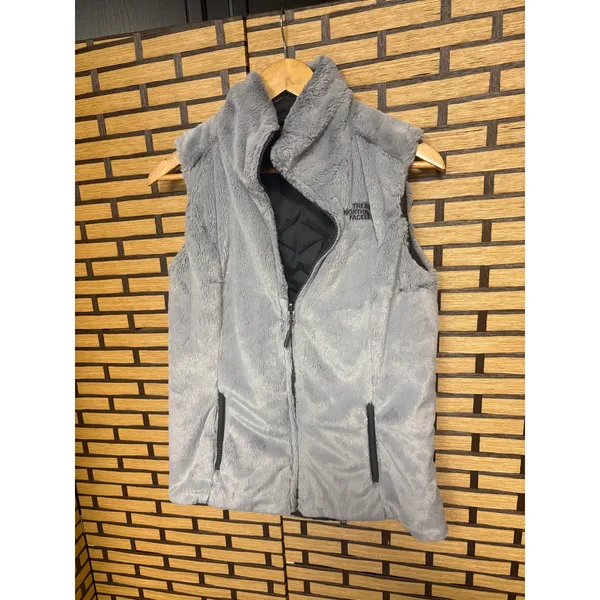 The North Face Black And Gray Reversible‎ Vest Size Small - Image 3