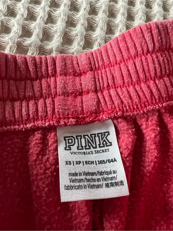 PINK Cozy Fleece Jogger Pants - Image 3