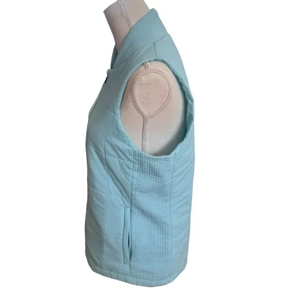 Peter Millar Golf Ultralight Insulated Thin Vest in blue M - Image 2