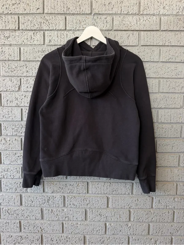 Lululemon Loungeful Hoodie Black Size 2 Pullover Hooded Relaxed - Image 4