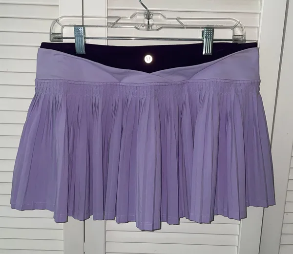 Lululemon Pleated Skirt in Lavender/Purple - Image 2