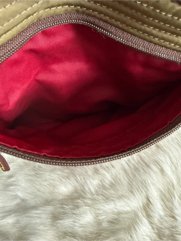 Dooney and Bourke Vintage 2000’s North South Triple Zip Crossbody Bag - Image 11