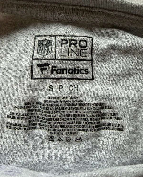 NFL Team Apparel Minnesota NFL Vikings Long Sleeve Shirt - Image 3