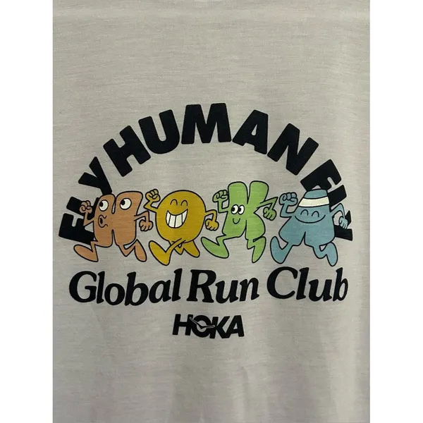 Hoka Global Run Day GlideTech Short Sleeve Crewneck T Shirt Women’s Size Small - Image 5