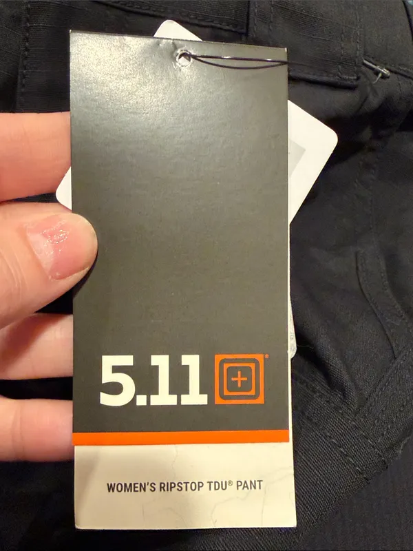 5.11 Tactical ripstop TDU Black‎ Cargo Pants 2 NWT - Image 6