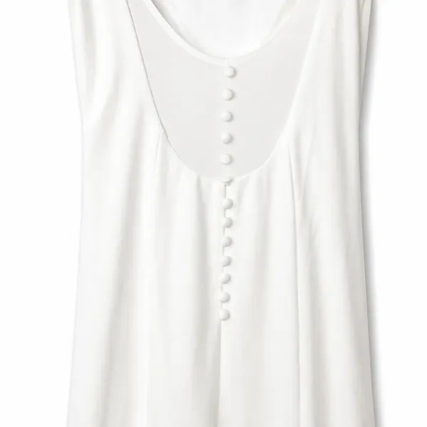 NEW Lulus Luxe Bridal Blessed Romance White Sleeveless Button Back Mermaid Dress - Image 8