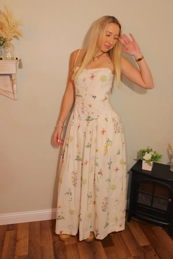 Floral Maxi Dress Multi - Image 2