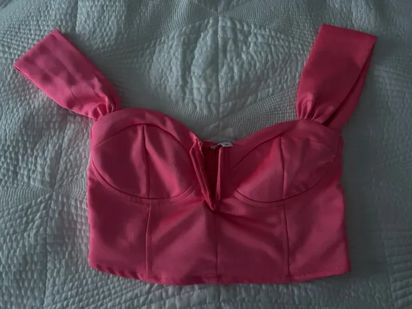 superdown - Coralia Bustier Top in Pink - Image 2