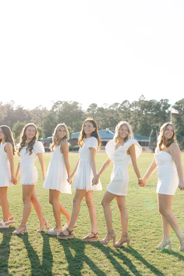 White Puff Sleeve Dress - Image 3