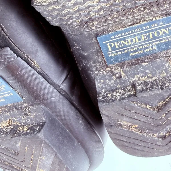 Pendleton Rubber Short Harding Waterproof Chelsea Rain Muck Boots Size 10 - Image 8