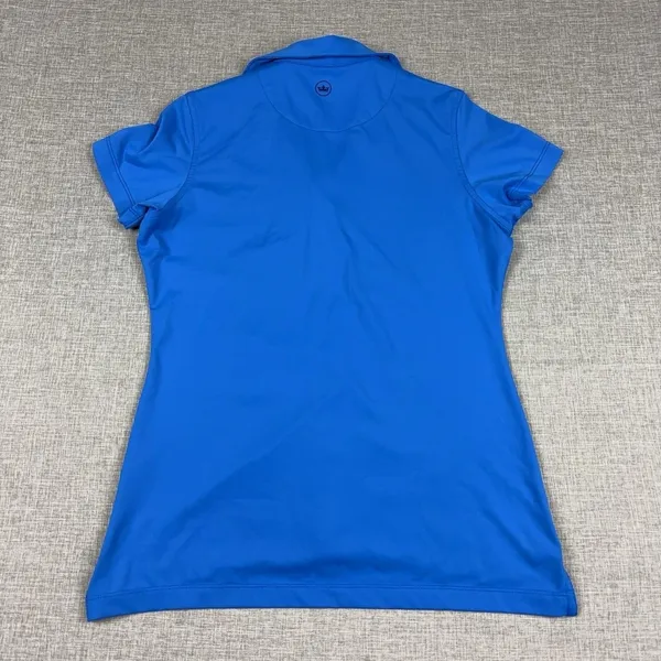 Peter Millar Polo Shirt Womens XS Blue Arthrex Logo UPF 50 Golf Stretch - Image 8