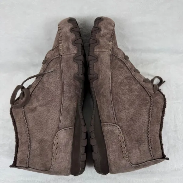 Skechers‎ Relaxed Fit Womens 10 Brown Suede Faux Fur Memory Foam Boots - Image 10