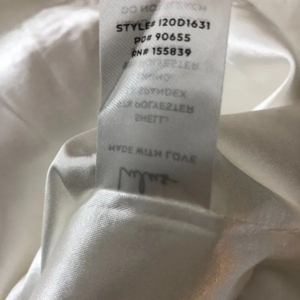 Lulus Promise My Passion White Satin Jacquard Maxi Dress V Neck Floral M - Image 8