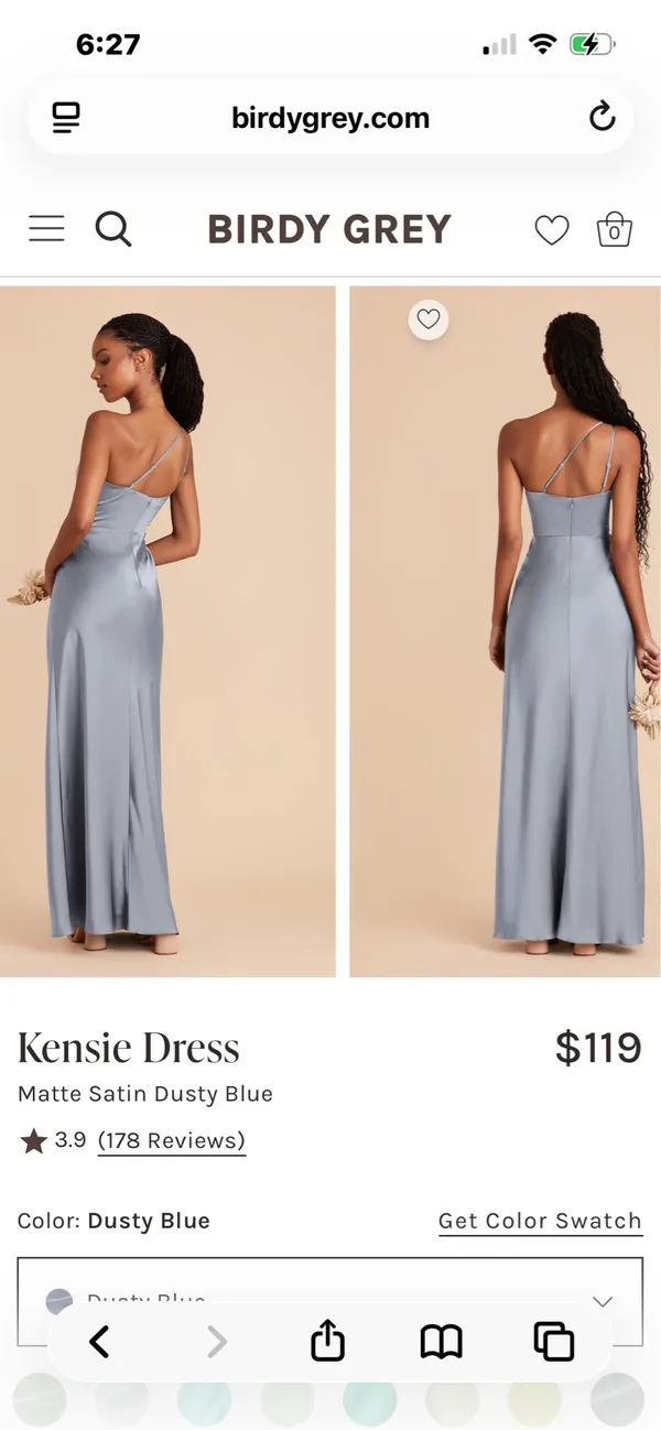 Birdy Grey Dress Bridesmaid - Image 3