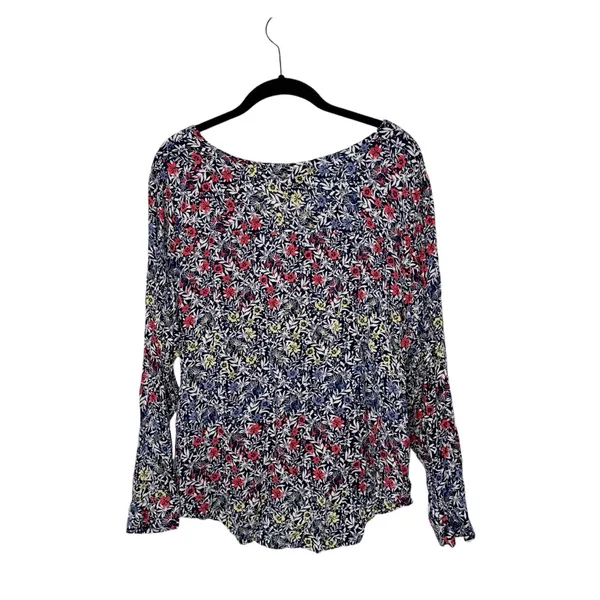 A.N.A Floral Long Sleeve Top Sz Xxl - Image 2