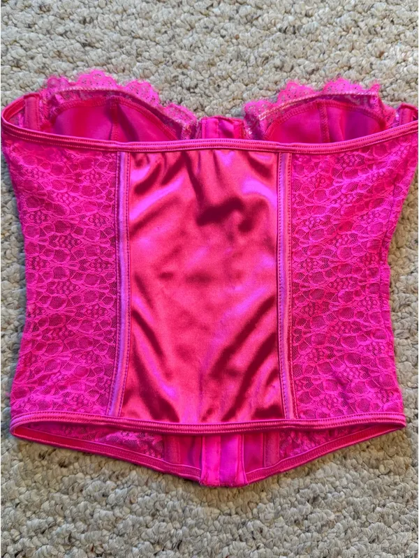 Hot pink corset - Image 2
