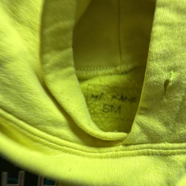 Mt Kane neon yellow hoodie - Image 3