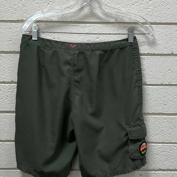 Roxy Green Board shorts size M - Image 7