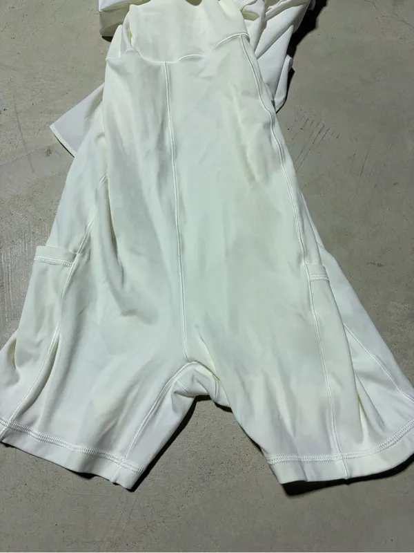 Aerie offline White Ruffle-Hem tennis Dress built in shorts medium - Image 4