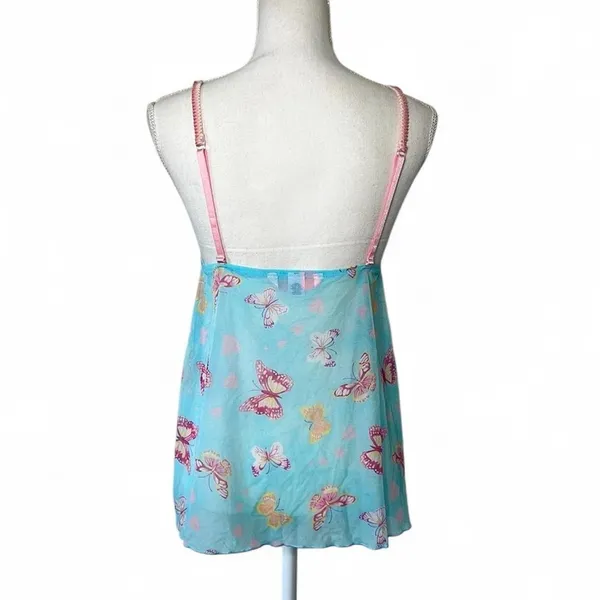 Y2K Victoria’s Secret Mesh Babydoll Top - Image 5