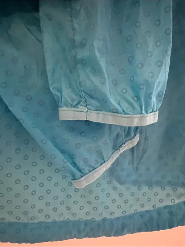 New Balance Turquoise Hooded Running Jacket - Image 6