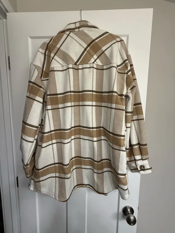 Love Tree Long flannel jacket - Image 2