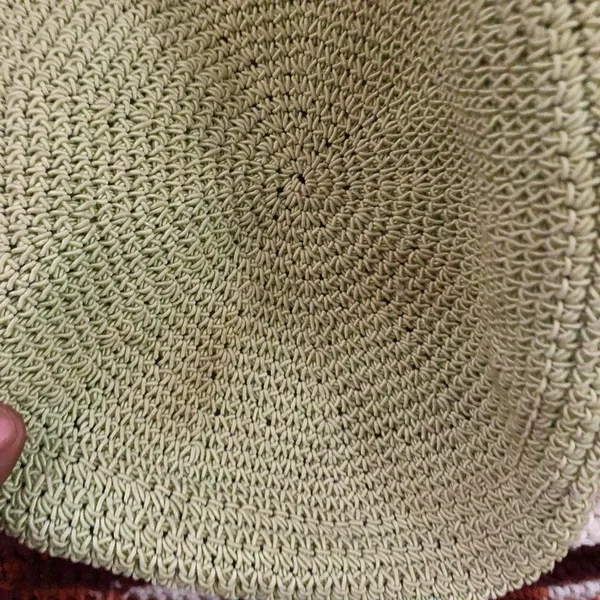 Y2K colorful striped straw crotchet basket fairy shoulder beachy hand bag purse hippie indie boho multicolored - Image 7