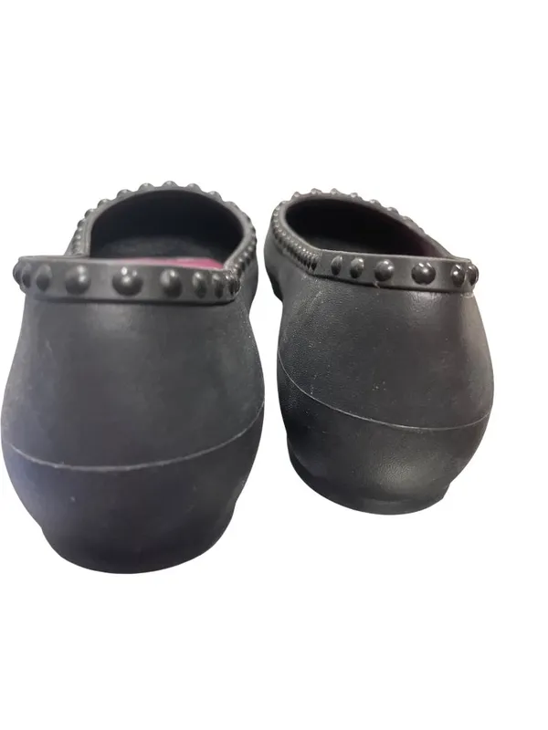 Crocs womans black rubber slip on casual shoes sz 6 SKU 10-102 - Image 7