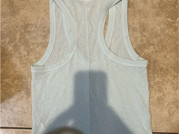 Free People Mint V-Neck Cropped Tank - Image 5