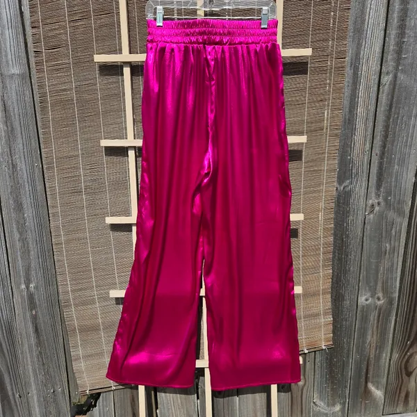 NEW Band of Gypsies Cannes Fushia Pants With Pockets M - Image 11