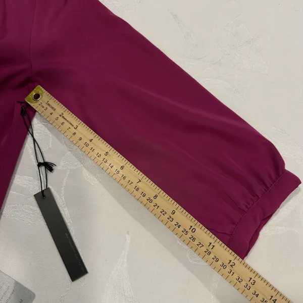 Felicity And Coco Size-M Women's Dress Purple 3/4 Sleeve‎ - Image 13