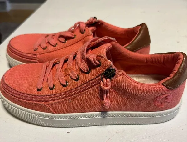 Trendy Pink and Brown Platform Sneakers Size 7 - Image 6