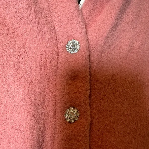 ZARA *NWT* soft Pink Button-Up cardigan - Image 9