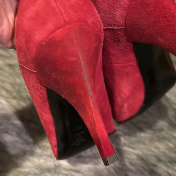 XAVIER DANAUD PARIS Berry Suede‎ - NEW Vintage A11 - Image 9